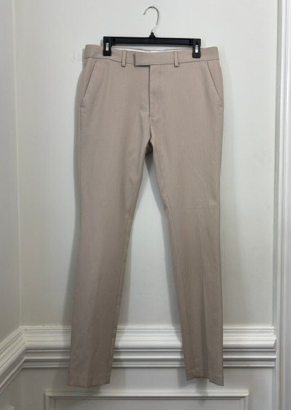 Nordstrom Topman Mens Pants Chinos Skinny Fit Tan Khaki 32X32 Office New